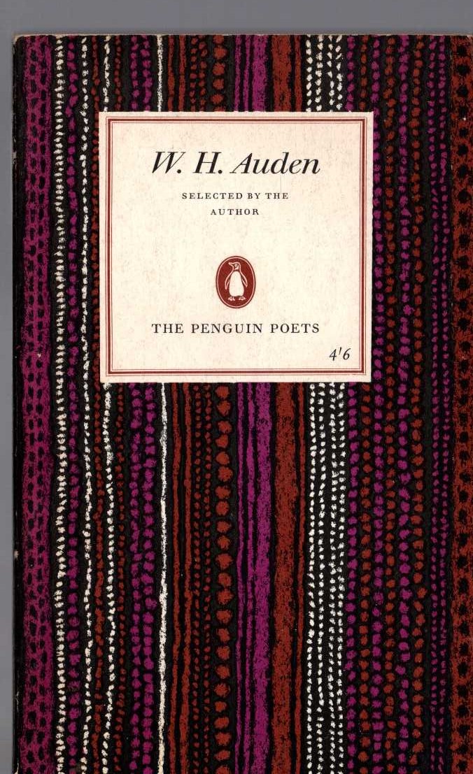 W.H. Auden (selects) W.H.AUDEN front book cover image