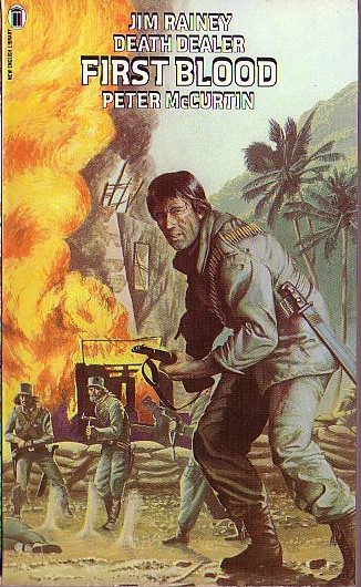 Peter McCurtin  FIRST BLOOD front book cover image