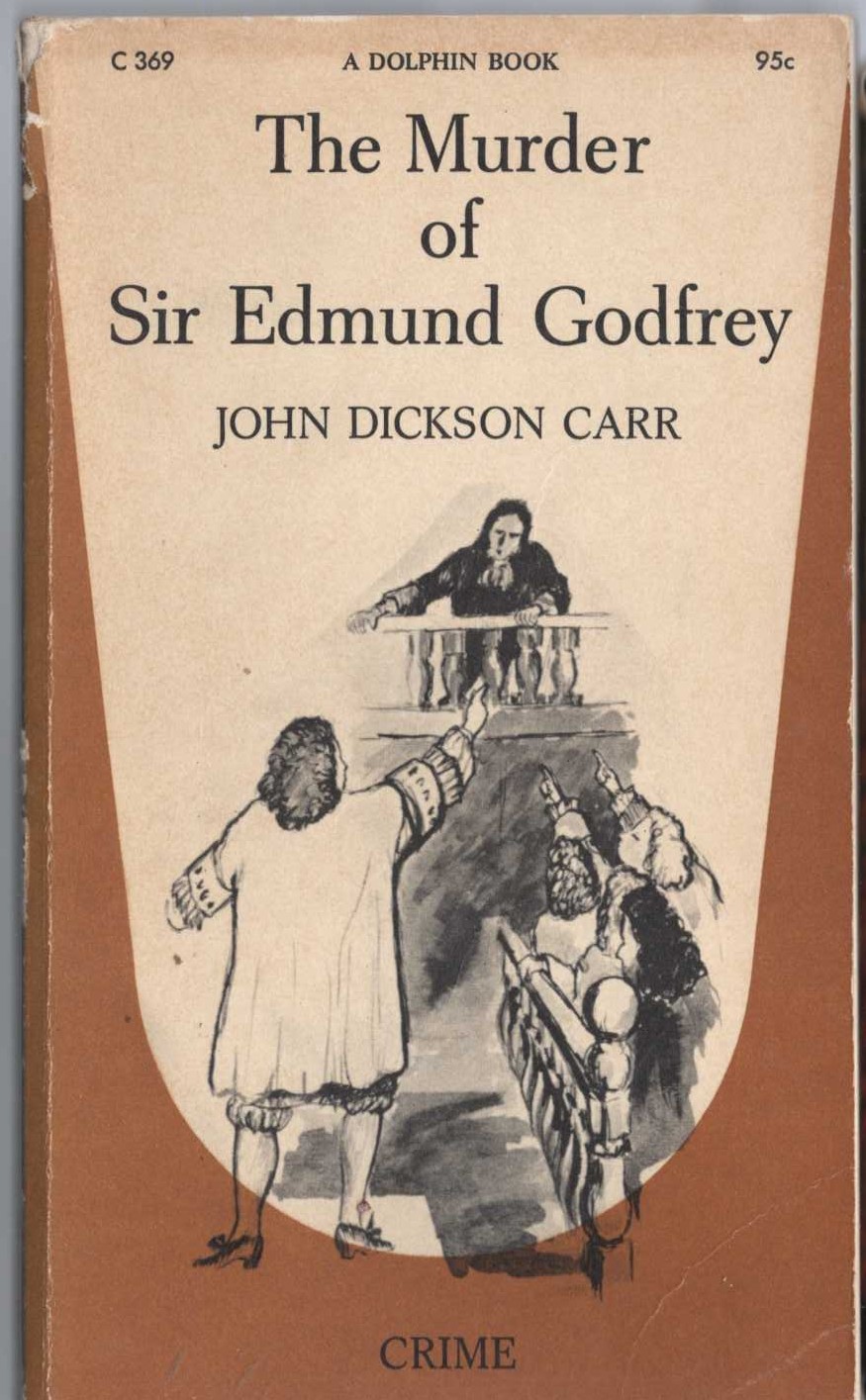 John Dickson Carr  THE MURDER OF SIR EDMUND GODFREY front book cover image