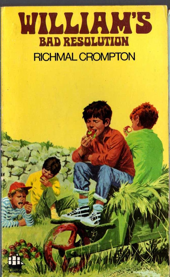 Richmal Crompton  WILLIAM'S BAD RESOLUTION front book cover image