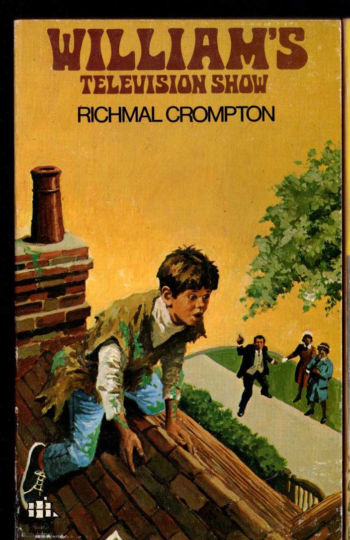 Richmal Crompton  WILLIAM'S TELEVISION SHOW front book cover image