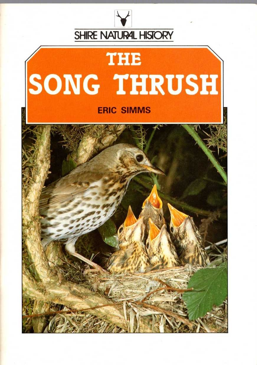 The SONG THRUSH by Eric Simms front book cover image