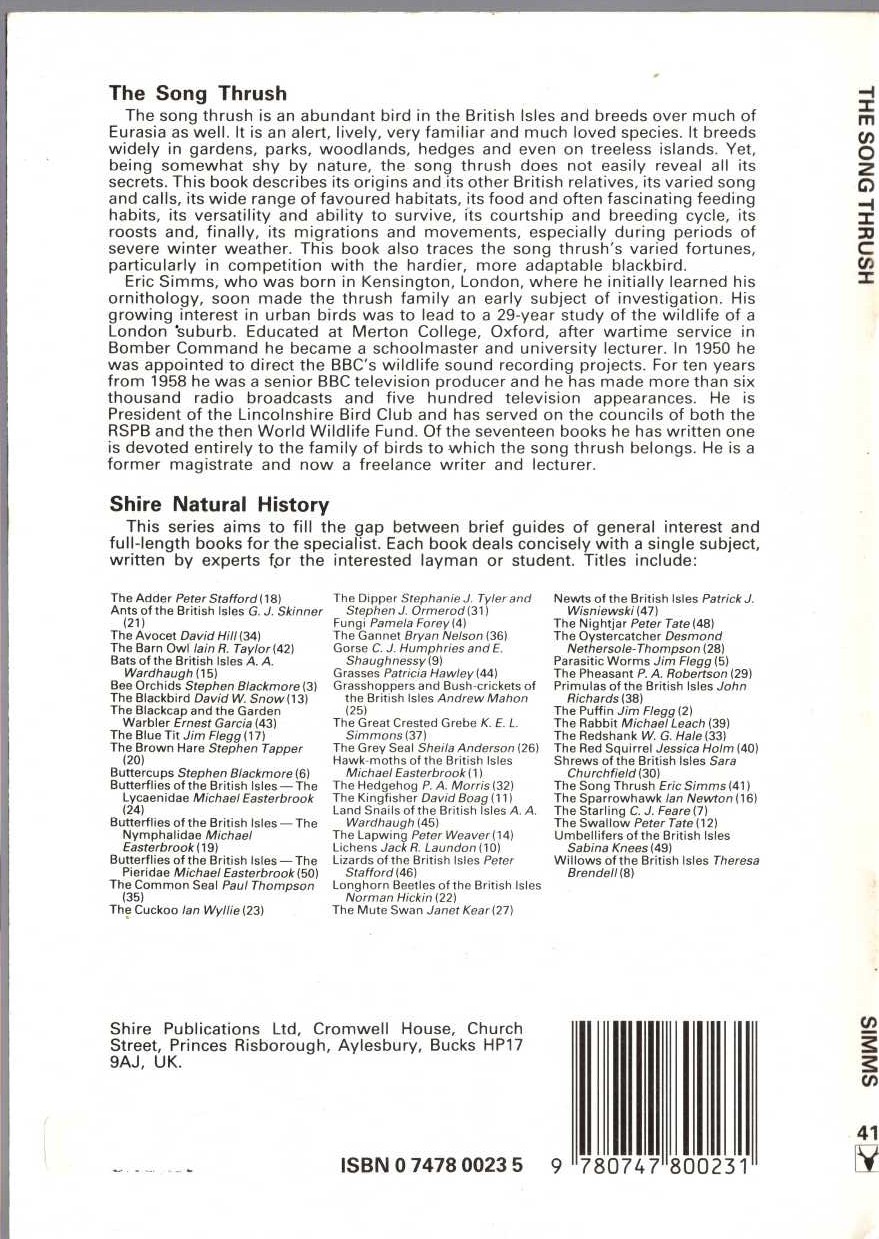  magnified rear book cover image