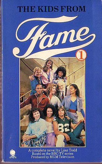 Lisa Todd  THE KIDS FROM FAME #1 front book cover image