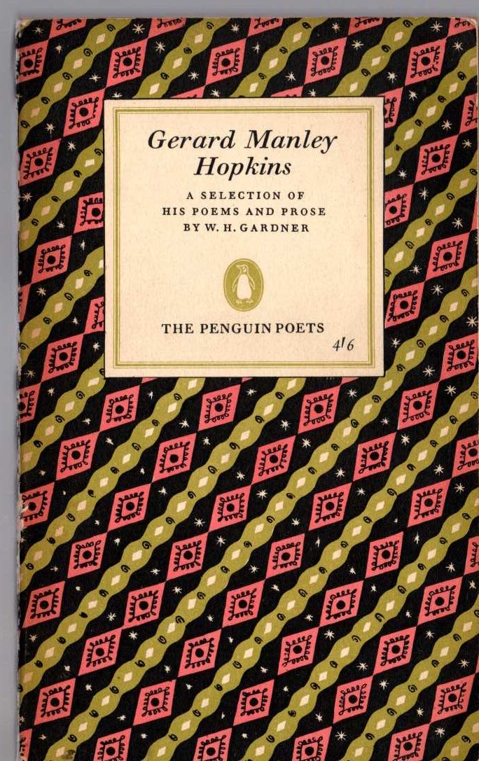 W.H. Garnder (selects) GERARD MANLEY HOPKINS. a selection of his poems and prose front book cover image