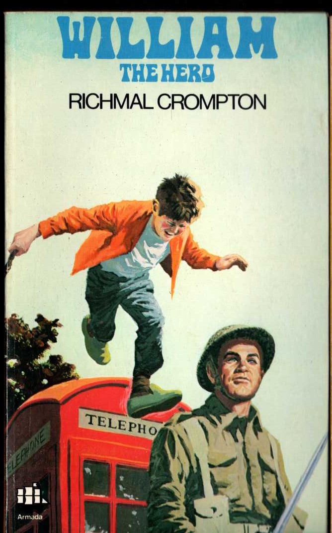 Richmal Crompton  WILLIAM - THE HERO front book cover image