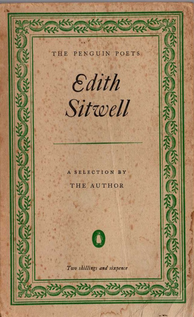 Edith Sitwell  THE PENGUIN POETS: EDITH SITWELL front book cover image