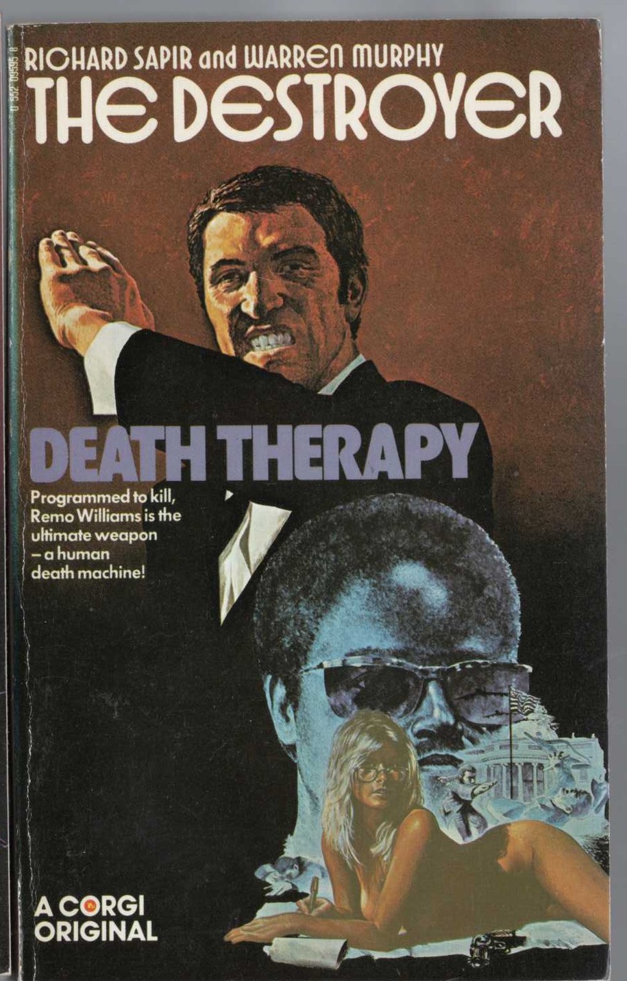 THE DESTROYER: DEATH THERAPY front book cover image