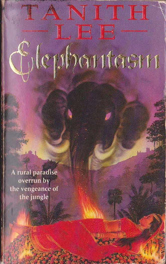 Tanith Lee  ELEPHANTASM front book cover image