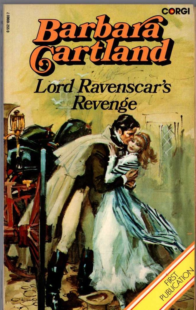Barbara Cartland  LORD RAVENSCAR'S REVENGE front book cover image