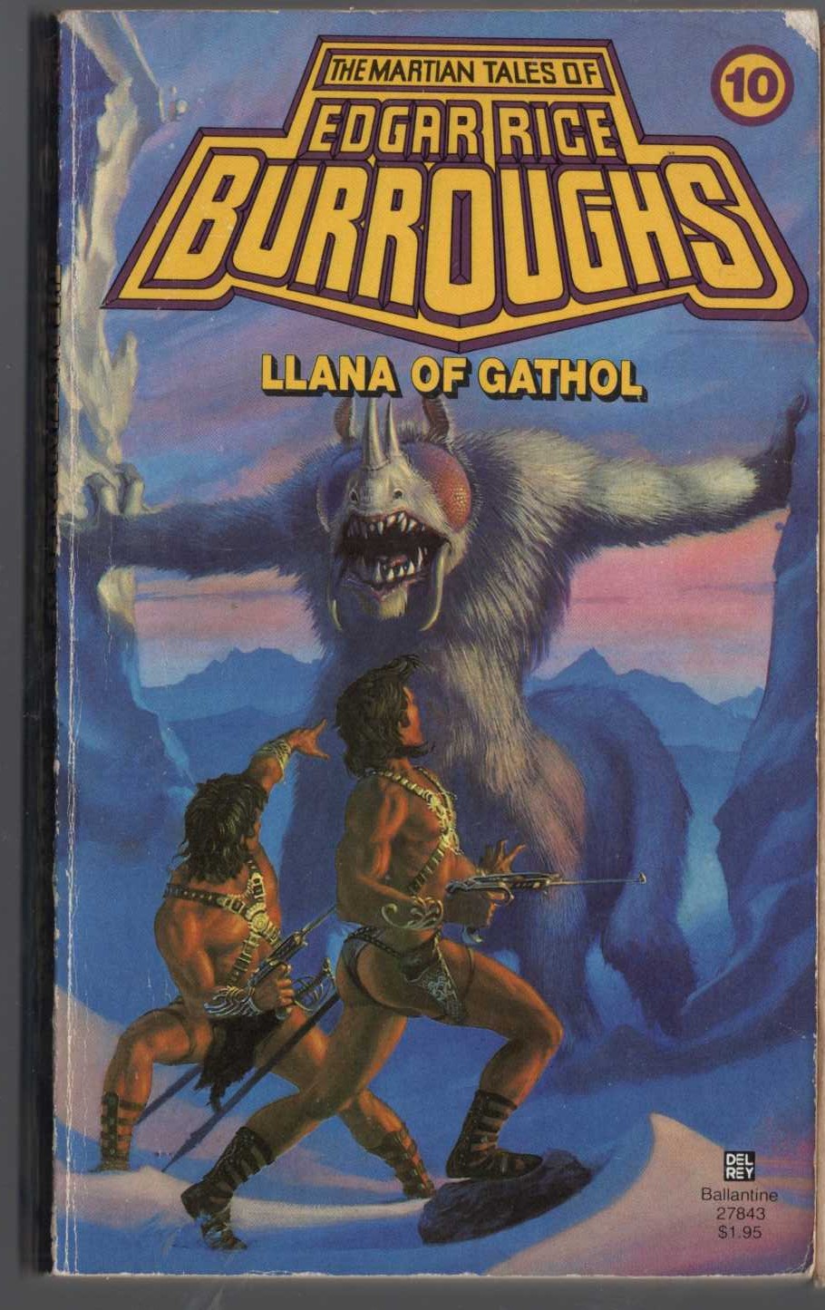 Edgar Rice Burroughs  LLANA OF GATHOL front book cover image
