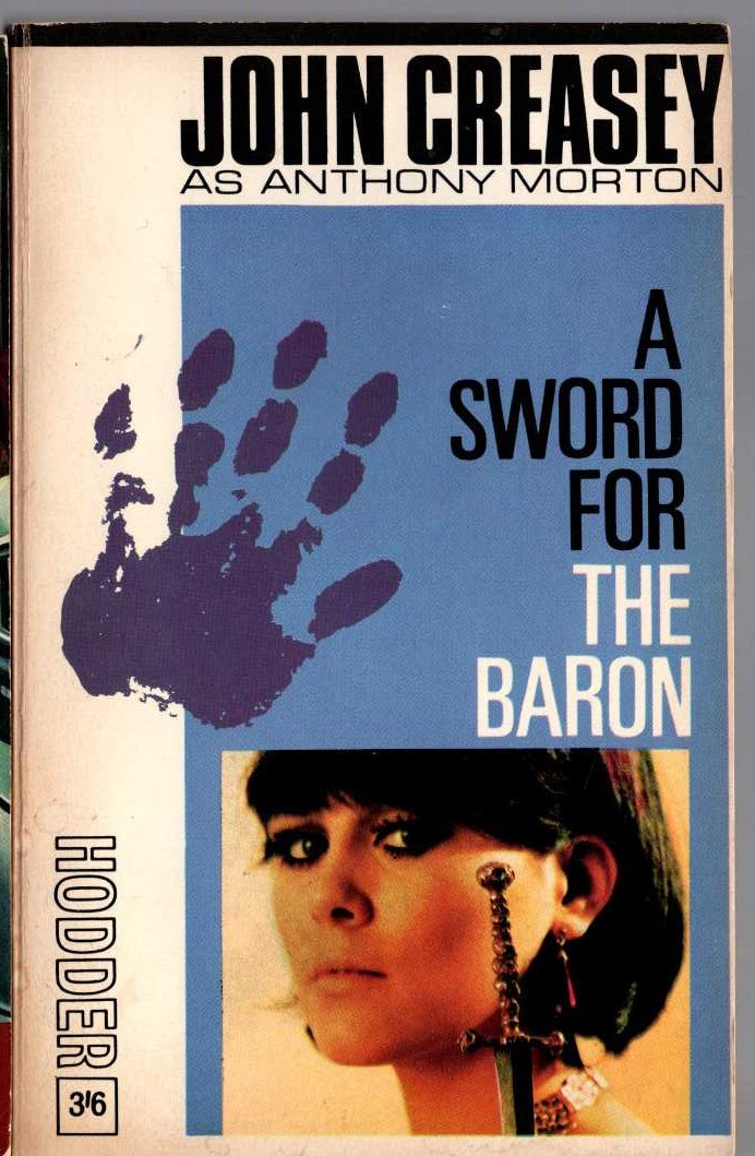 Anthony Morton  A SWORD THE THE BARON front book cover image