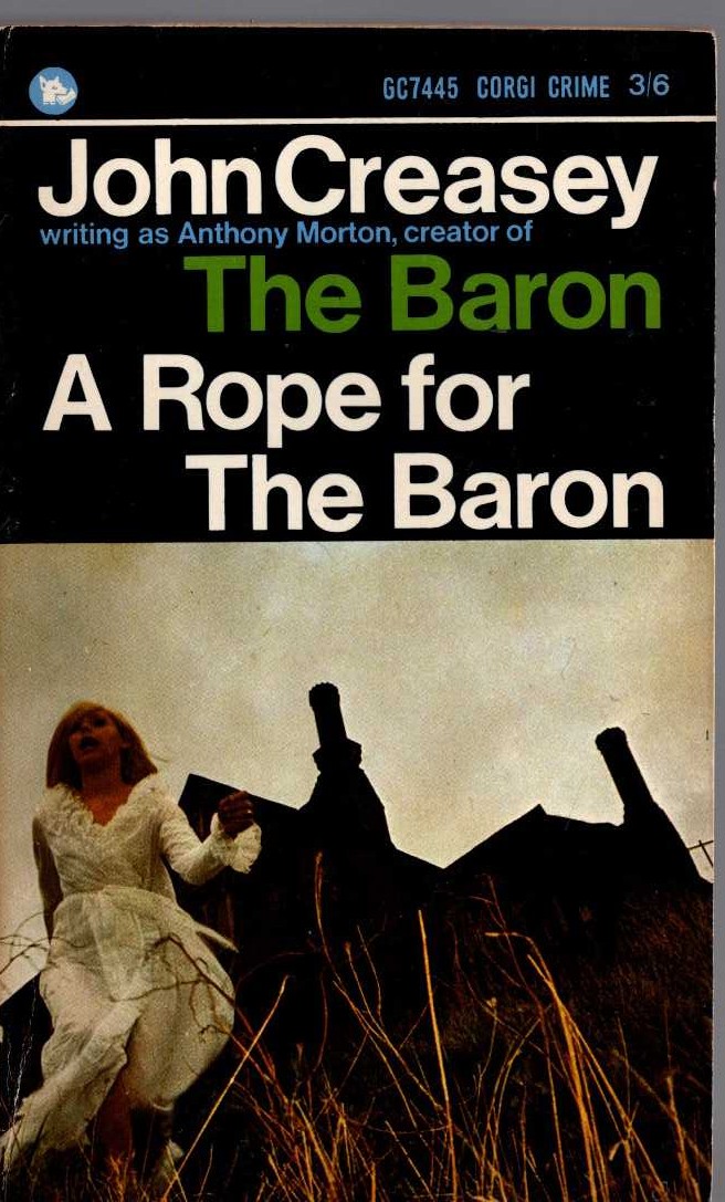 Anthony Morton  A ROPE FOR THE BARON front book cover image