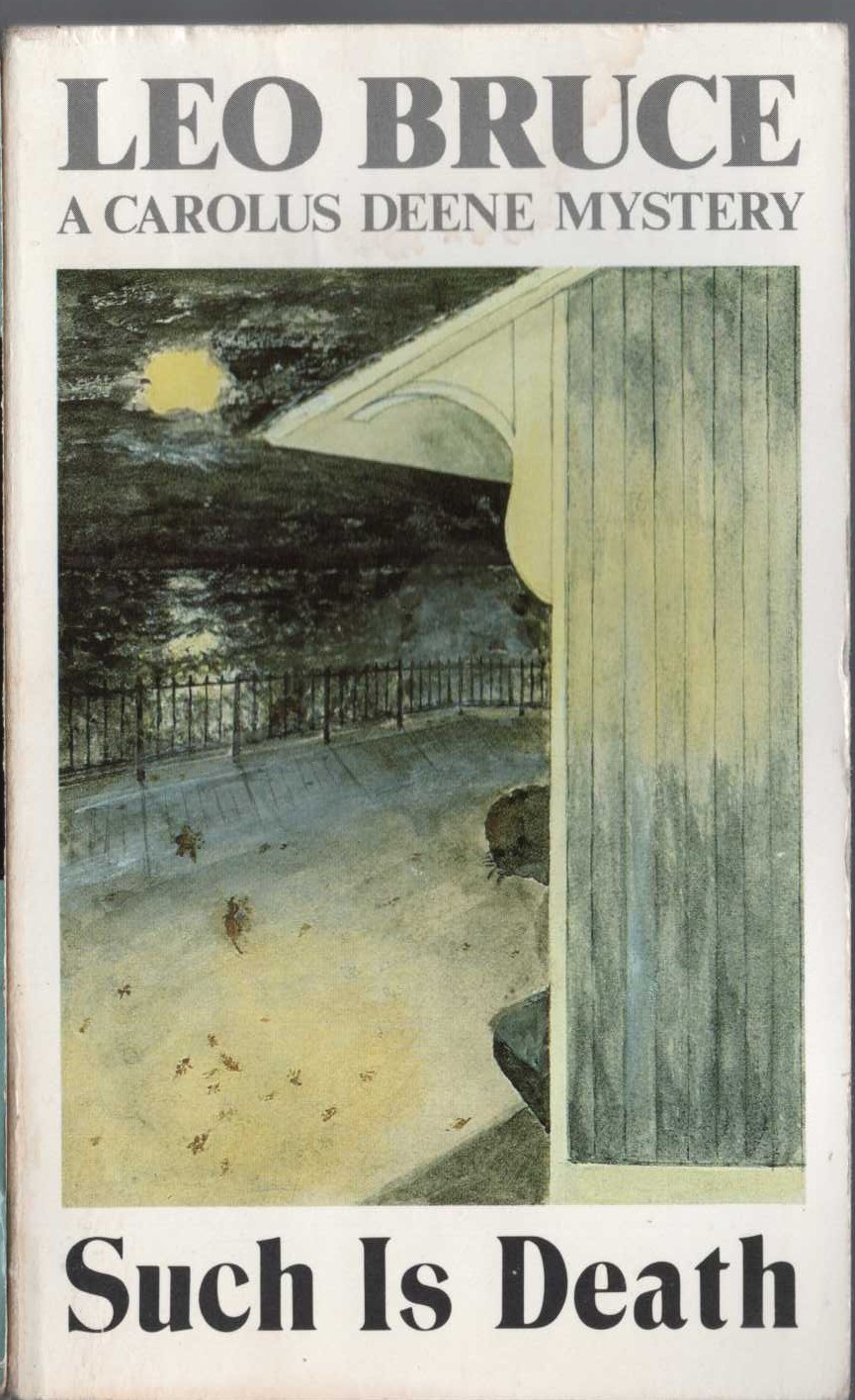 Leo Bruce  SUCH IS DEATH front book cover image