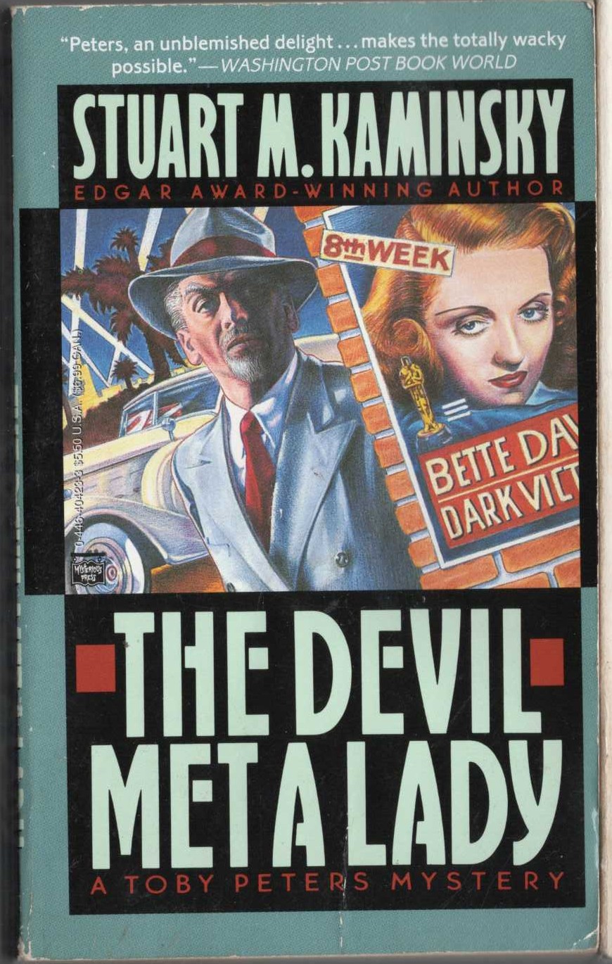 Stuart M. Kaminsky  THE DEVIL MET A LADY front book cover image