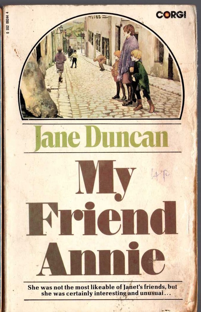 Jane Duncan  MY FRIEND ANNIE front book cover image