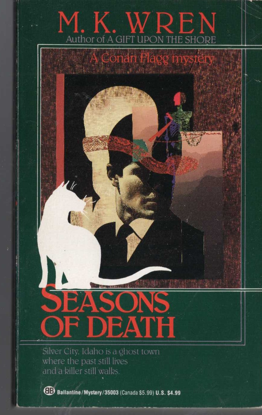 M.K. Wren  SEASONS OF DEATH front book cover image