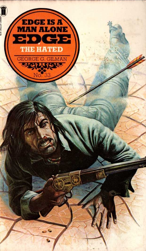 George G. Gilman  EDGE 33: THE HATED front book cover image