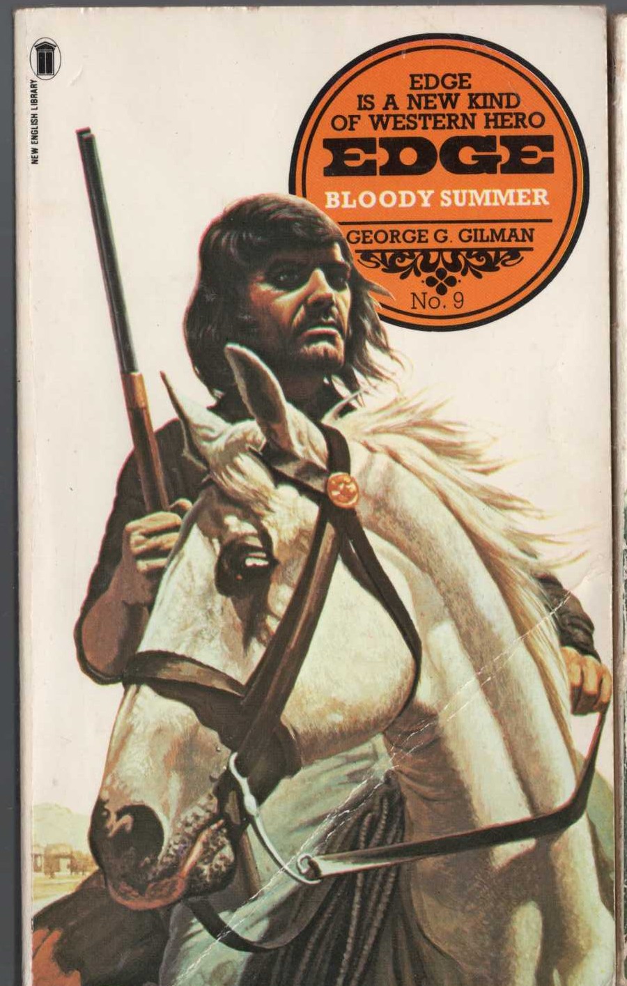 George G. Gilman  EDGE 9: BLOODY SUMMER front book cover image