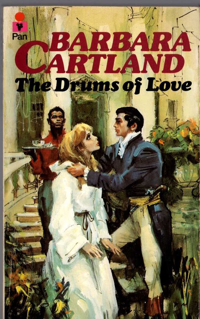 Barbara Cartland  THE DRUMS OF LOVE front book cover image