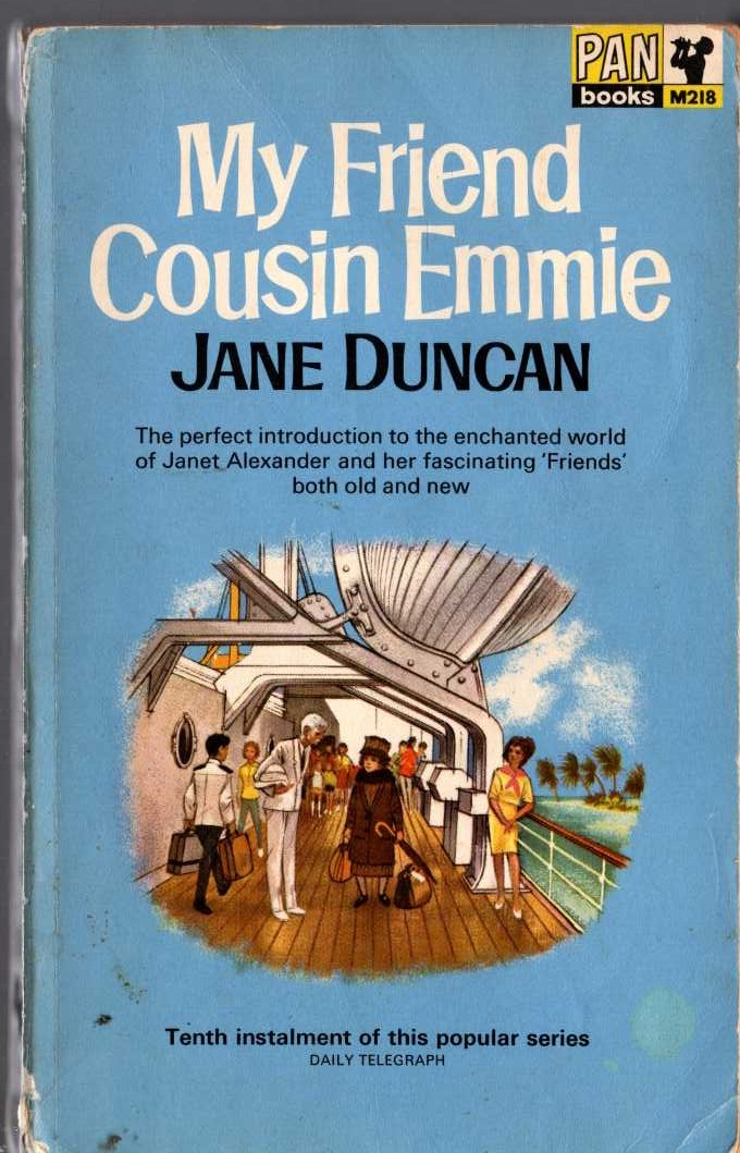 Jane Duncan  MY FRIEND COUSIN EMMIE front book cover image