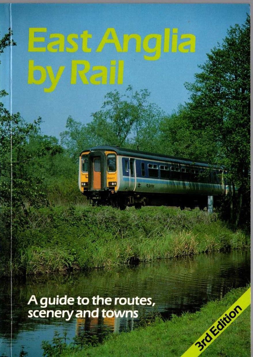 \ EAST ANGLIA BY RAIL Anonymous front book cover image