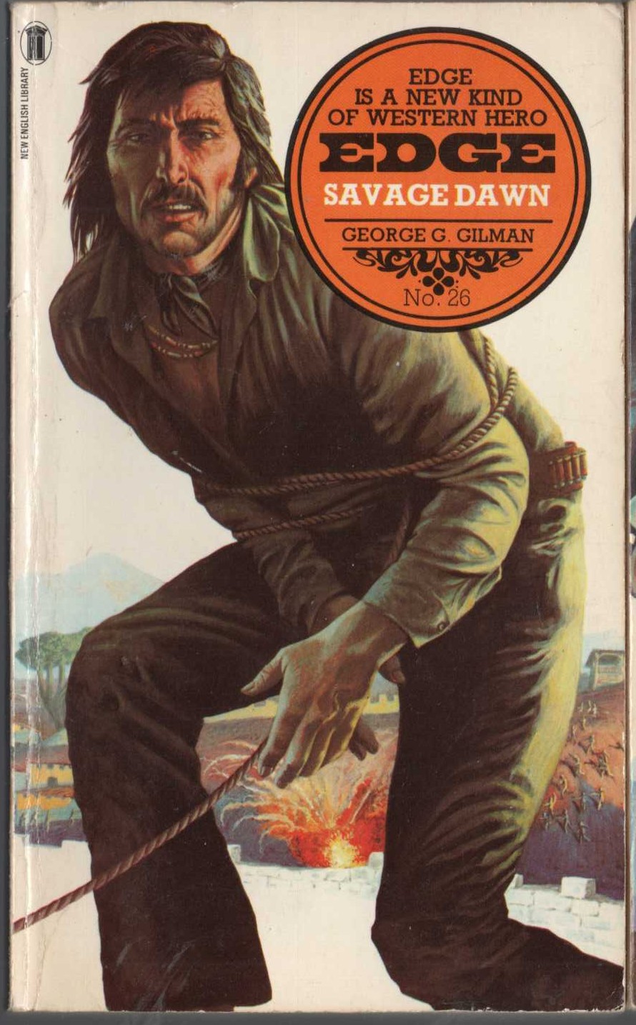 George G. Gilman  EDGE 26: SAVAGE DAWN front book cover image