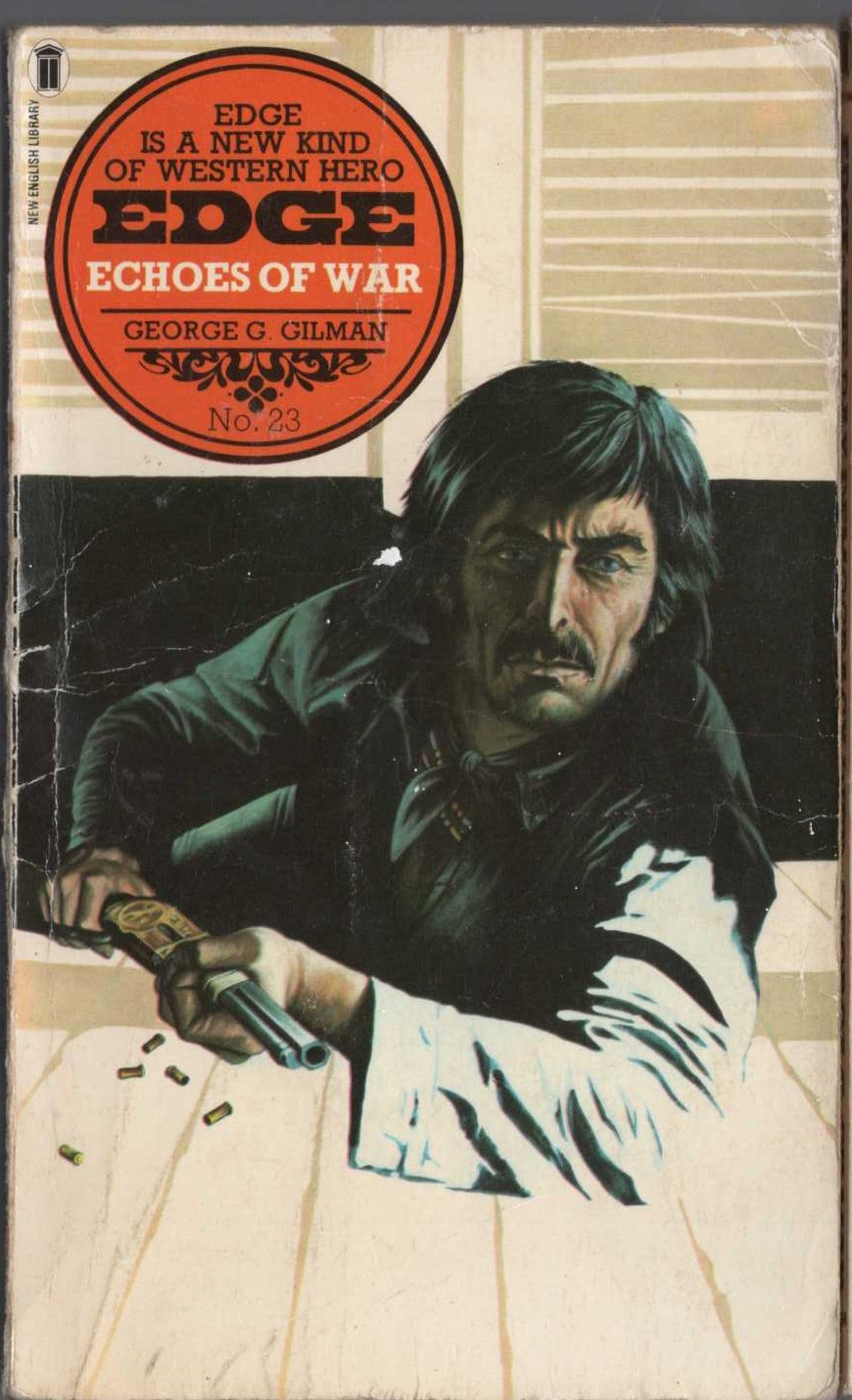 George G. Gilman  EDGE 23: ECHOES OF WAR front book cover image