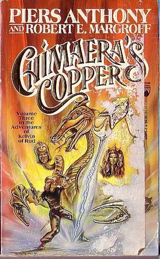 (Anthony, Piers & Margroff, Robert) CHIMAERA'S COPPER front book cover image