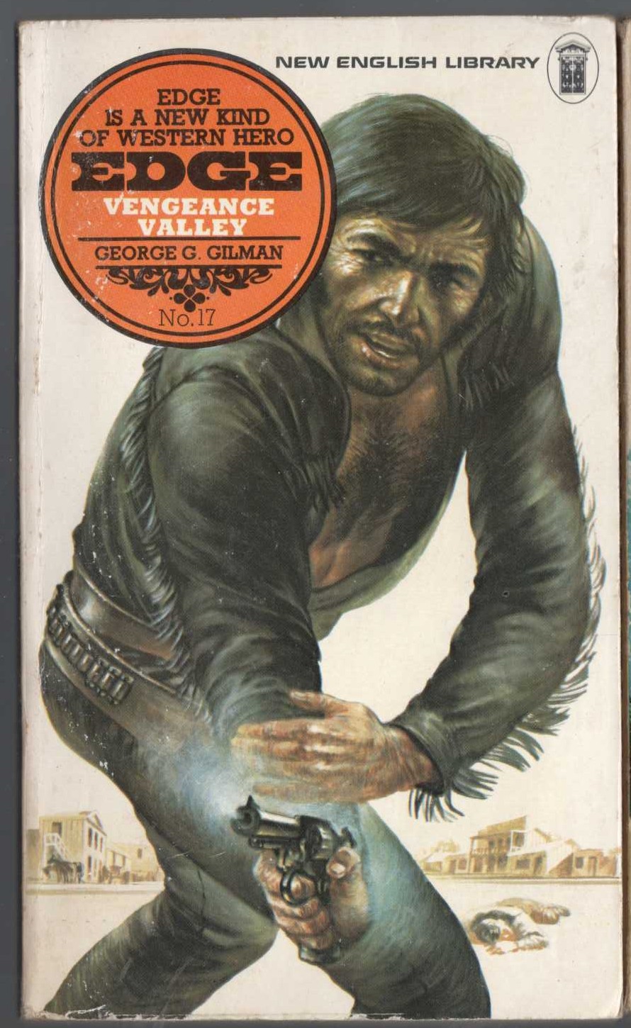 George G. Gilman  EDGE 17: VENGEANCE VALLEY front book cover image