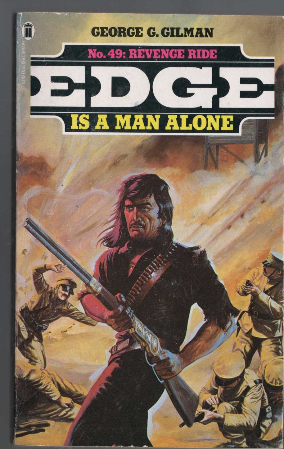 George G. Gilman  EDGE 49: REVENGE RIDE front book cover image