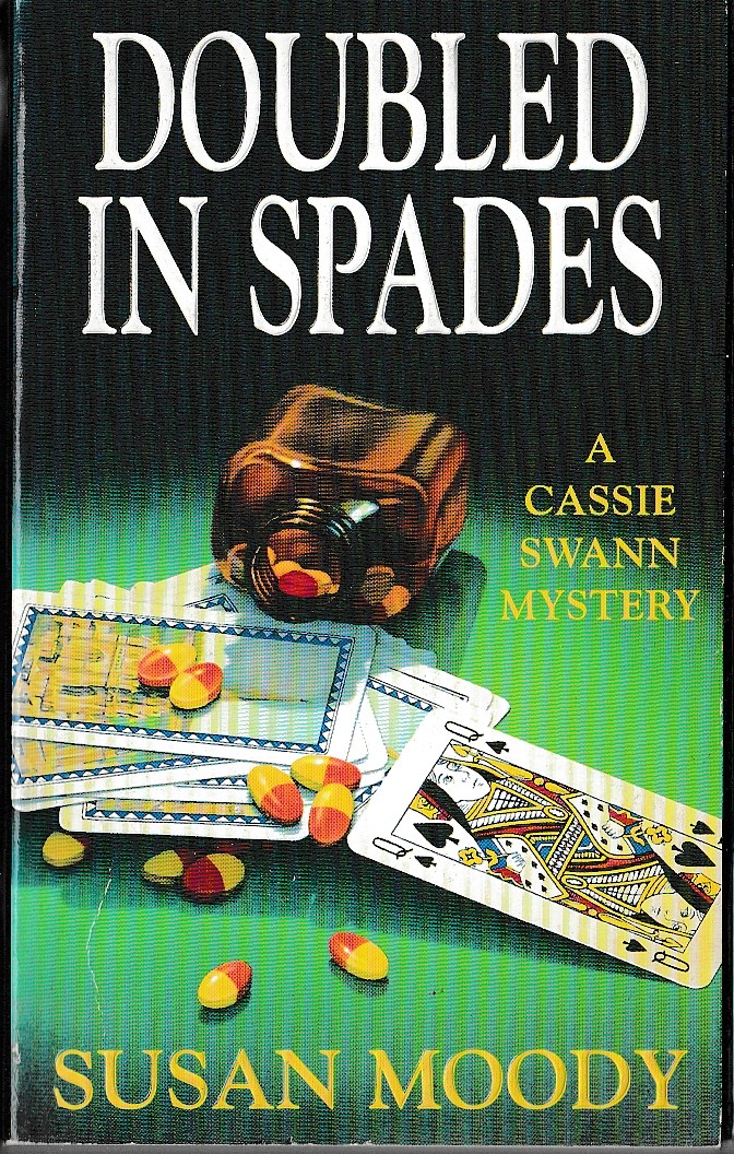 Susan Moody  DOUBLED IN SPADES front book cover image