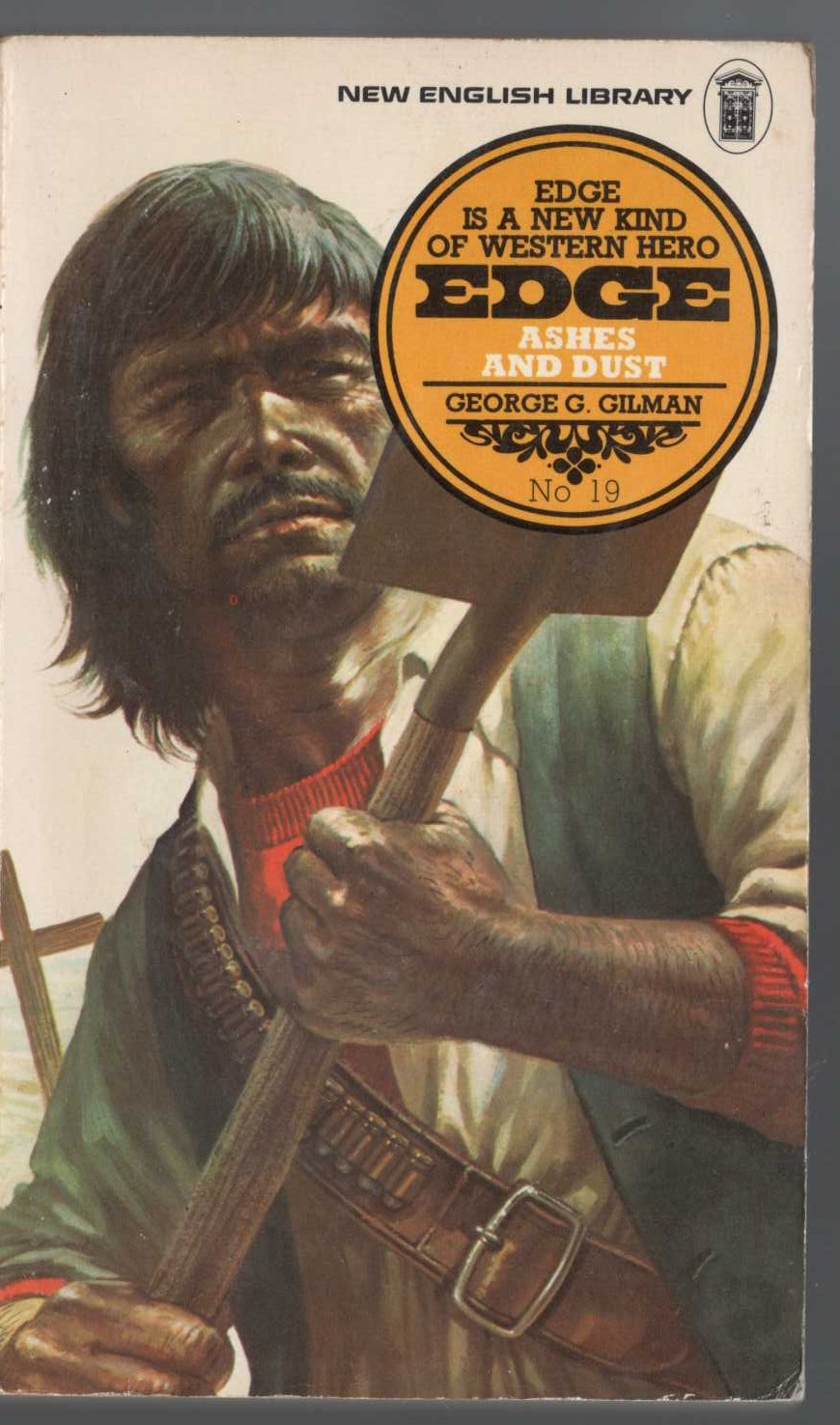 George G. Gilman  EDGE 19: ASHES AND DUST front book cover image