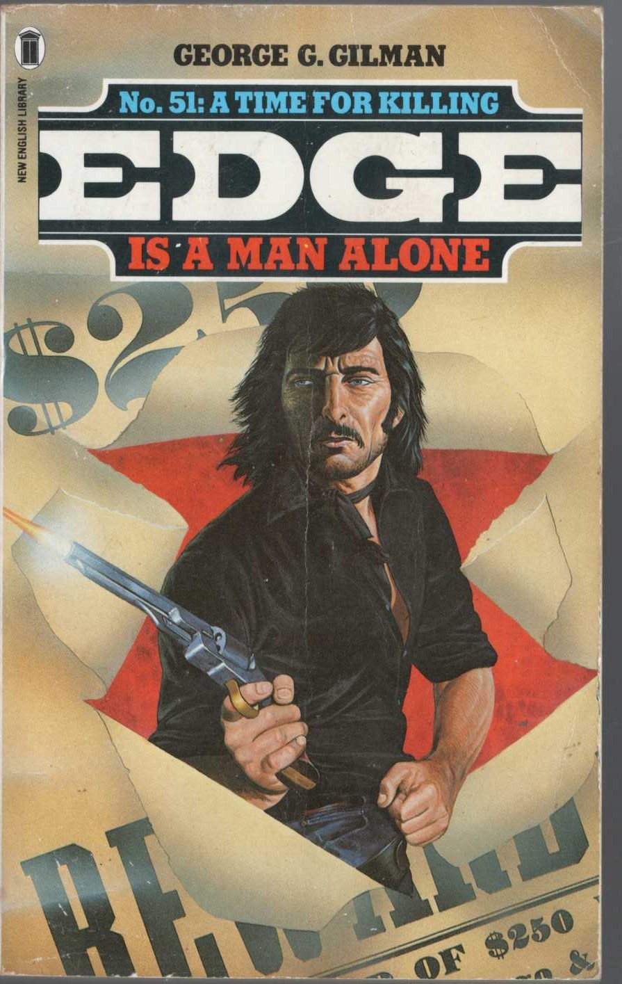 George G. Gilman  EDGE 51: A TIME FOR KILLING front book cover image
