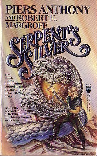 Piers Anthony  SERPENT'S SILVER front book cover image