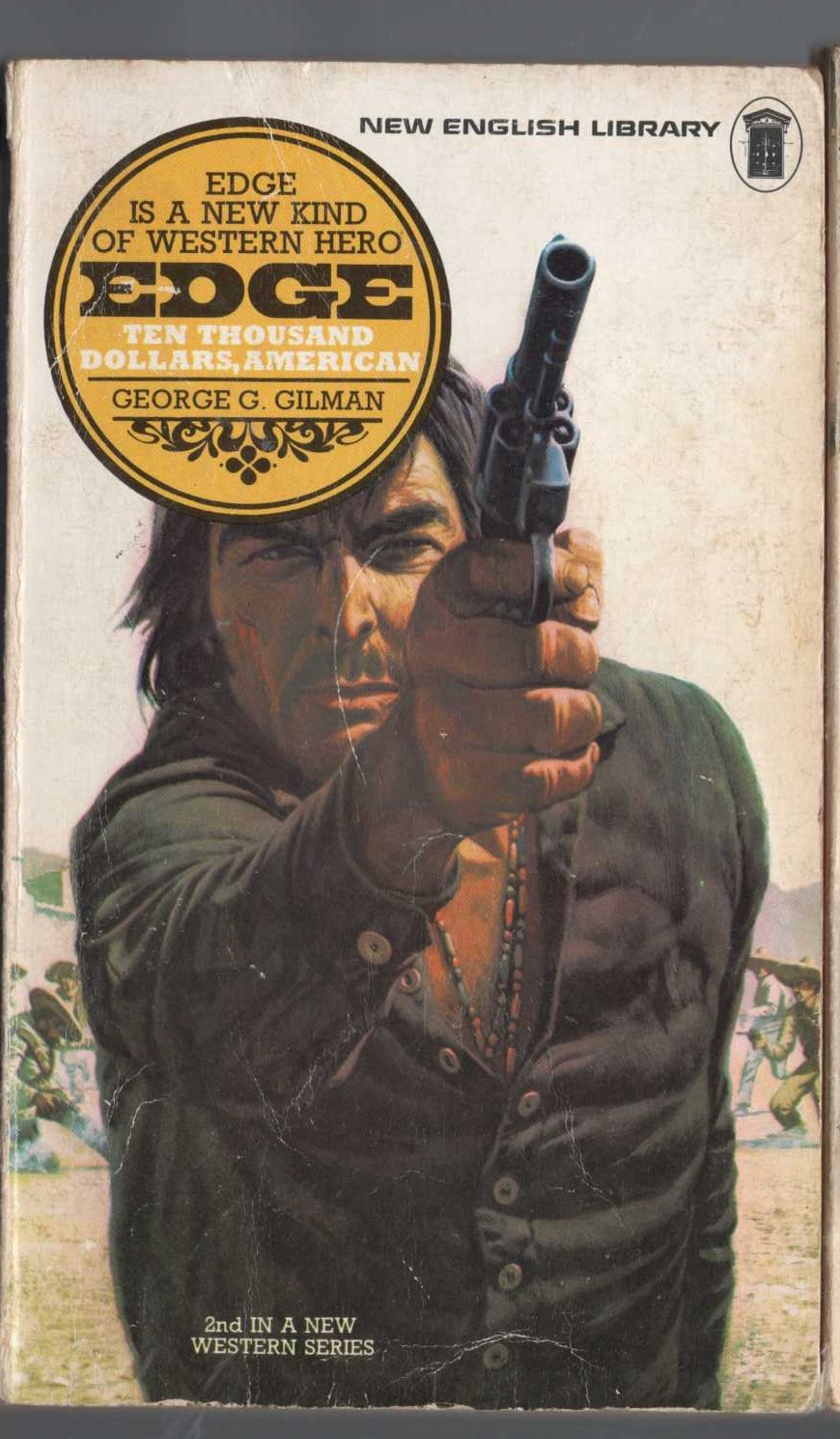 George G. Gilman  EDGE: TEN THOUSAND DOLLARS, AMERICAN front book cover image