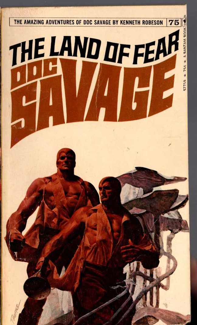 Kenneth Robeson  DOC SAVAGE: THE LAND OF FEAR front book cover image
