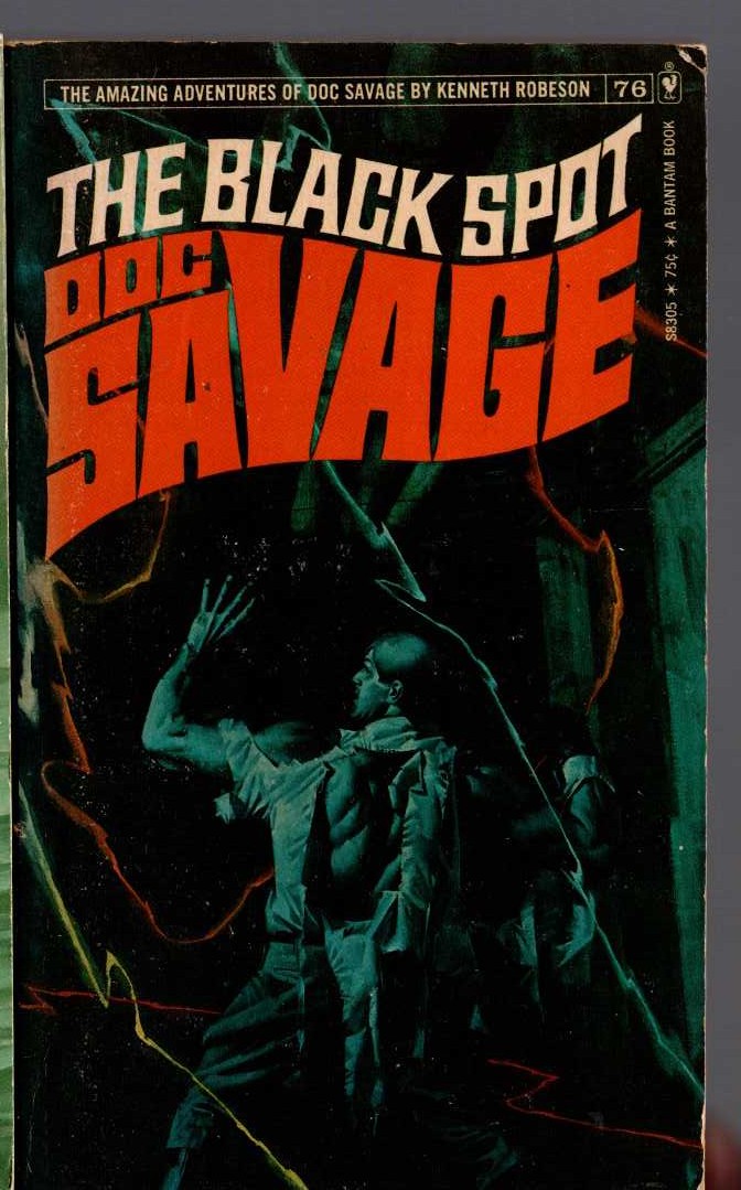 Kenneth Robeson  DOC SAVAGE: THE BLACK SPOT front book cover image