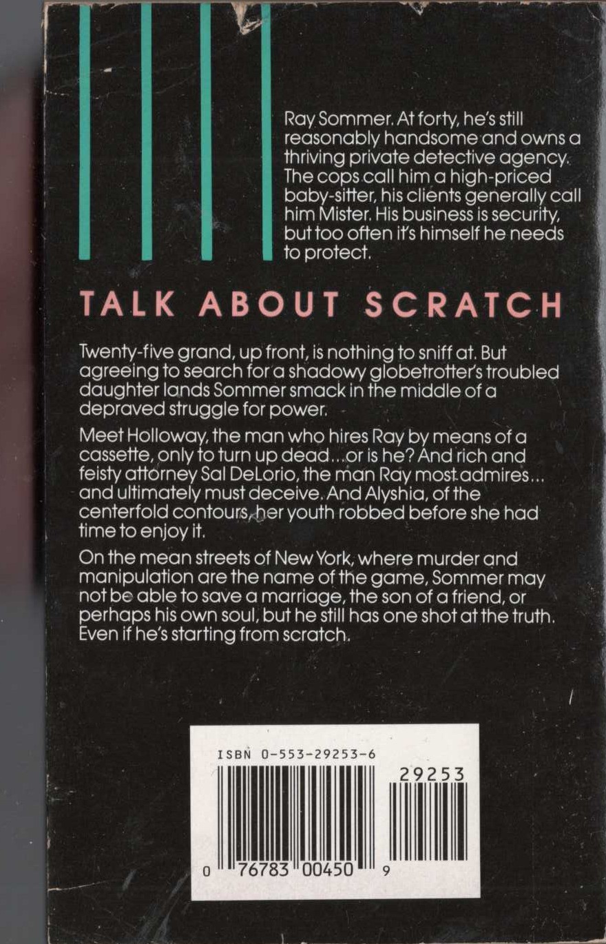 Marc Savage  SCRATCH magnified rear book cover image