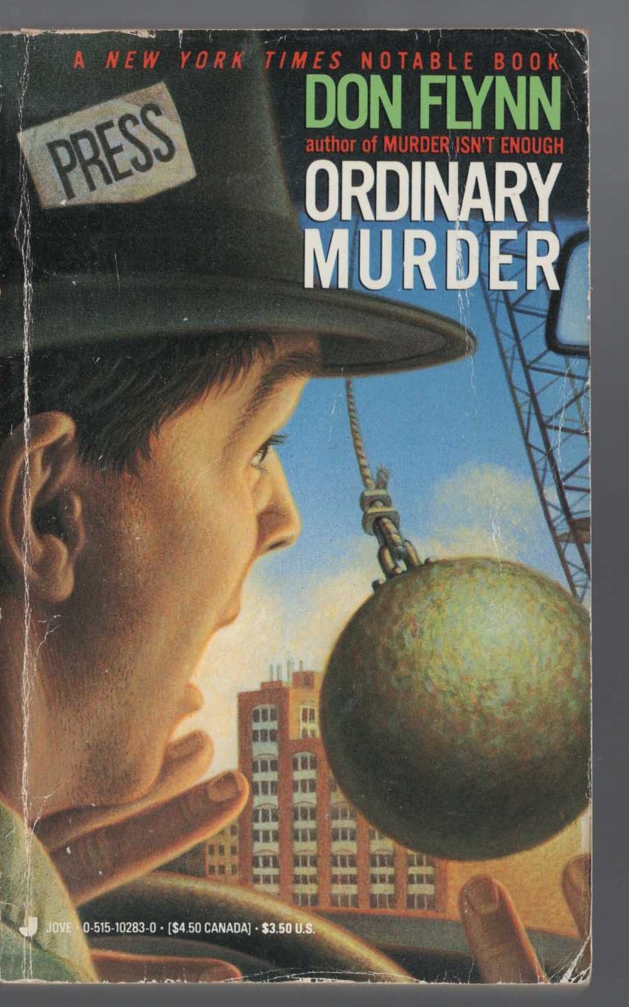 Don Flynn  ORDINARY MURDER front book cover image