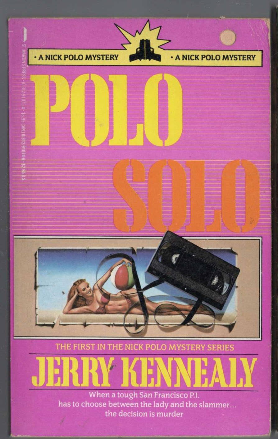 Jerry Kennealy  POLO SOLO front book cover image