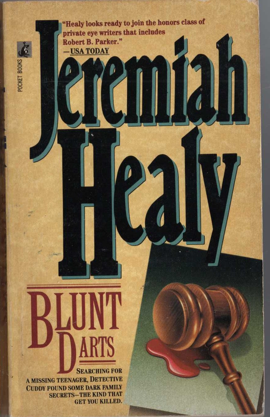 Jeremiah Healy  BLUNT DARTS front book cover image