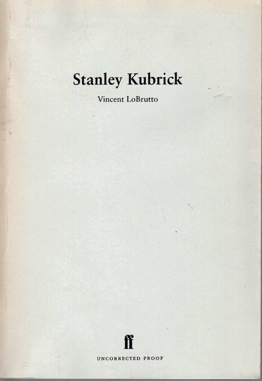 STANLEY KUBRICK. Biography front book cover image