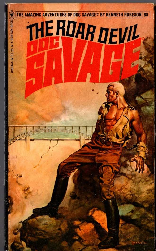 Kenneth Robeson  DOC SAVAGE: THE ROAR DEVIL front book cover image