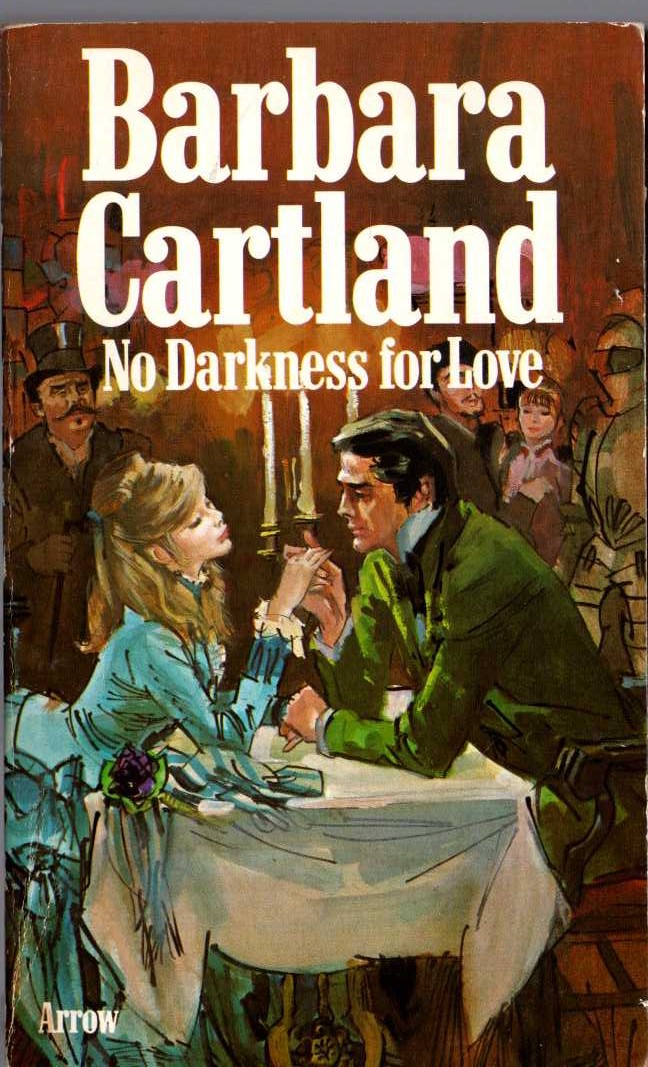 Barbara Cartland  NO DARKNESS FOR LOVE front book cover image