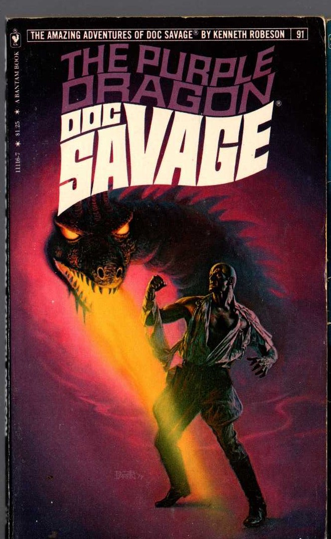 Kenneth Robeson  DOC SAVAGE: THE PURPLE DRAGON front book cover image