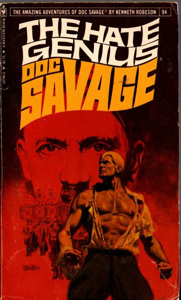 Kenneth Robeson  DOC SAVAGE: THE HATE GENIUS front book cover image