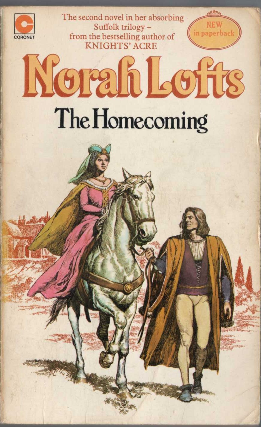 Norah Lofts  THE HOMECOMING front book cover image