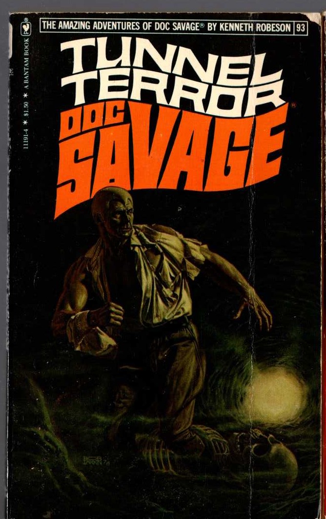 Kenneth Robeson  DOC SAVAGE: TUNNEL TERROR front book cover image