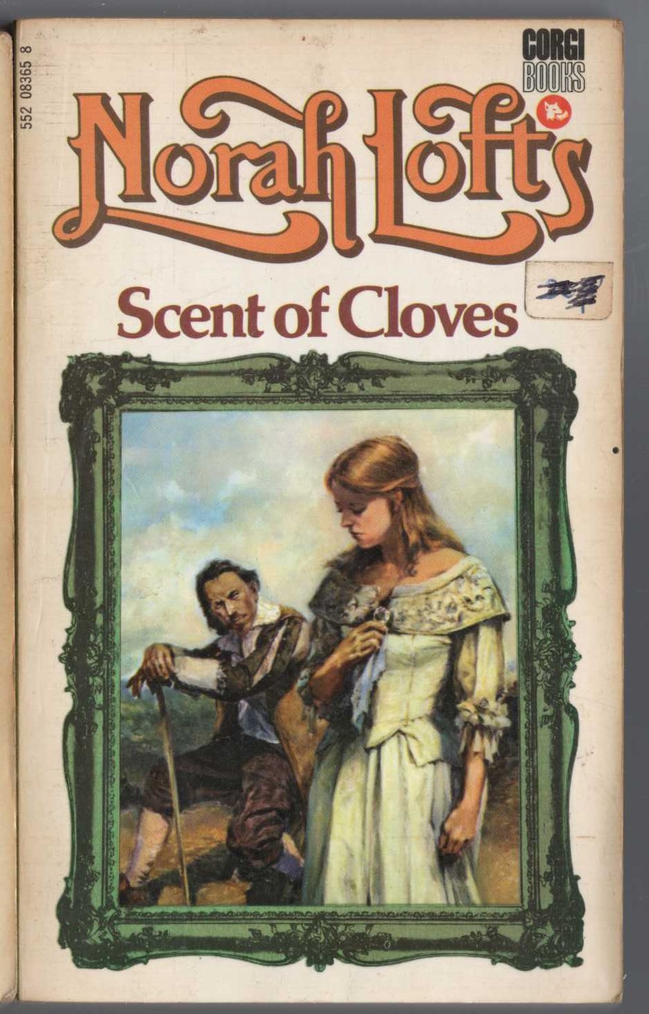 Norah Lofts  SCENT OF CLOVES front book cover image